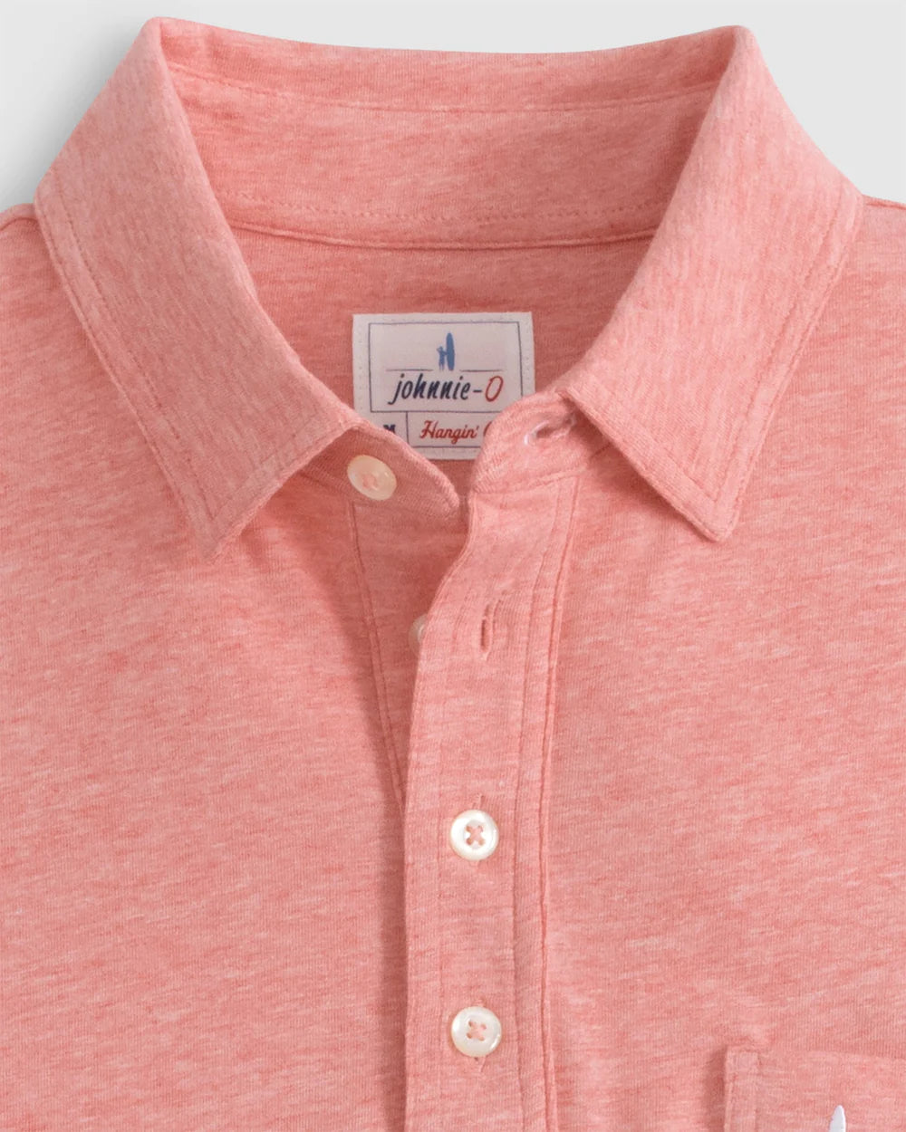 Heathered Original 2.0 Polo (Pomegranate)