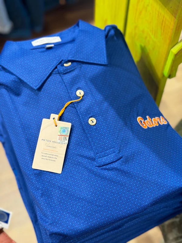 Tesseract Gator Polo (Blue)