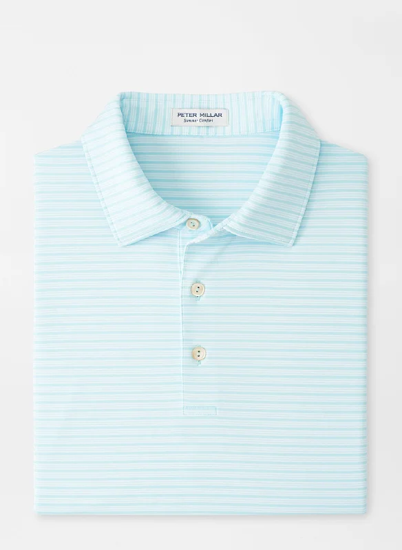 Heritage Performance Jersey Polo (Celeste)