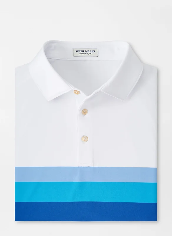 Macon Performance Jersey Polo (White)