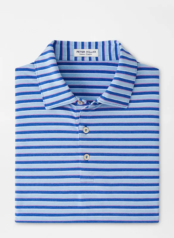 Joan Performance Jersey Polo (Sapphire)