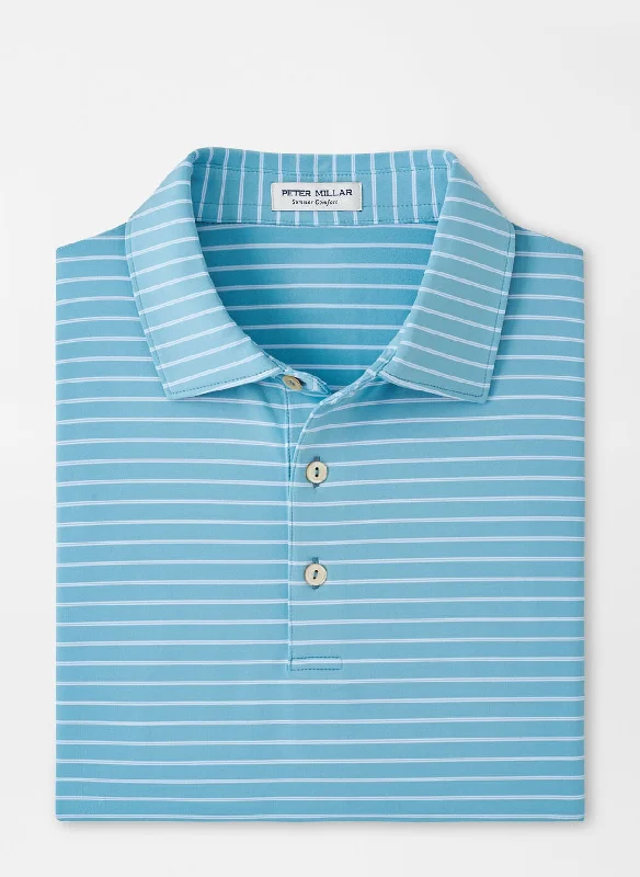 Drum Performance Jersey Polo (Cyan)