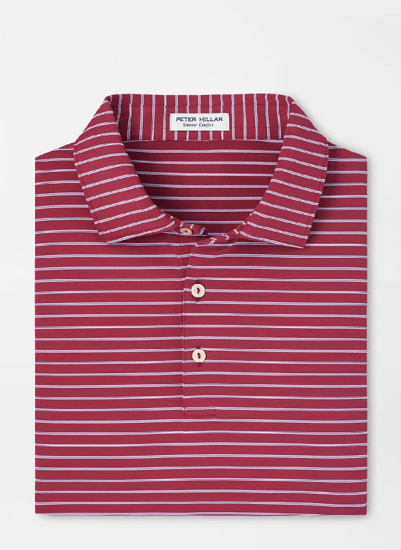 Drum Performance Jersey Polo (Pomegranate)