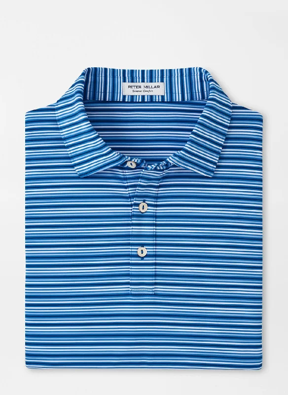 Clifton Performance Jersey Polo (Mako Blue)