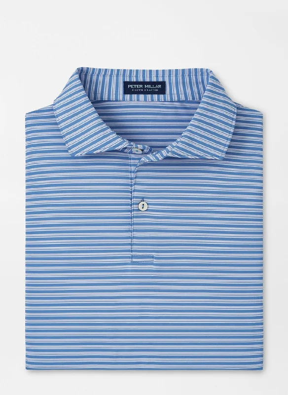 Bowen Performance Jersey Polo (Brook Blue)