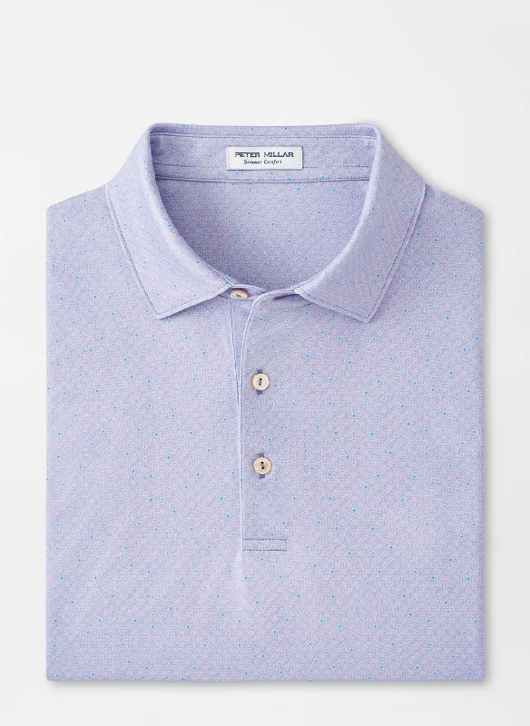 Soriano Performance Jersey Polo (Lavender Fog)