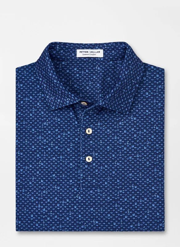 Whiskey Sour Performance Polo (Sport Navy)