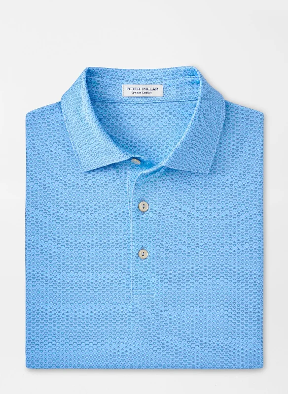 I'll Have It Neat Performance Polo (Cottage Blue)