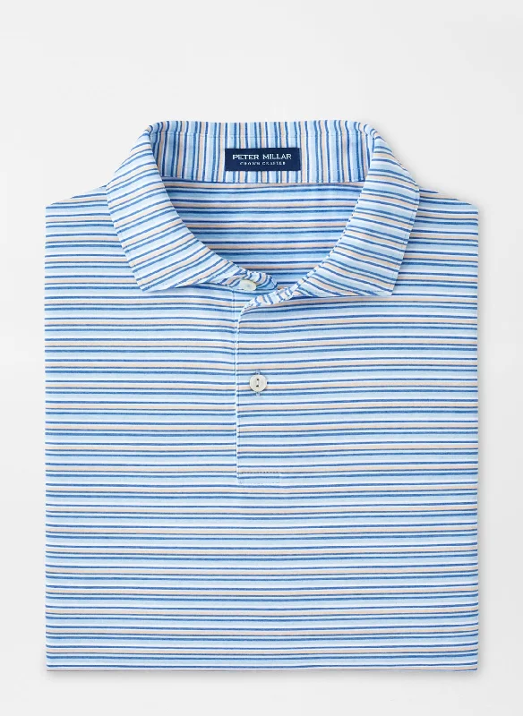 Octave Performance Jersey Polo (Blue Frost)