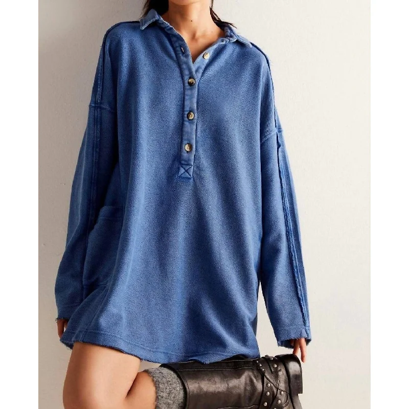 Free People - Willow Polo Shirt