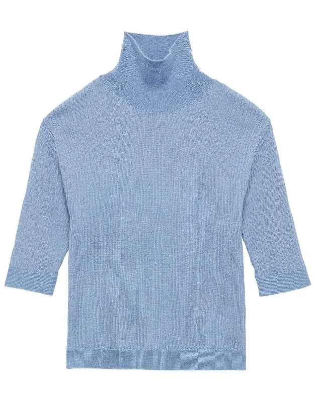 Lucia Fitted Short Sleeve Sweater