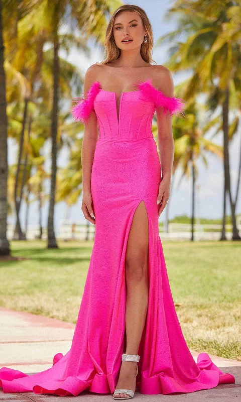 Amarra 88627 - Shimmering Jersey Gown