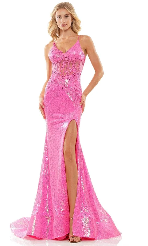 Colors Dress 2848 - Corset Gown