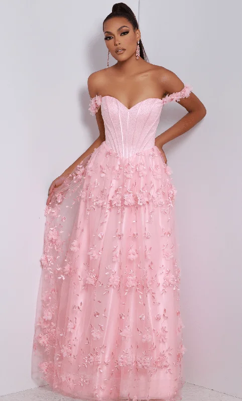 Johnathan Kayne 2645 - Floral Gown