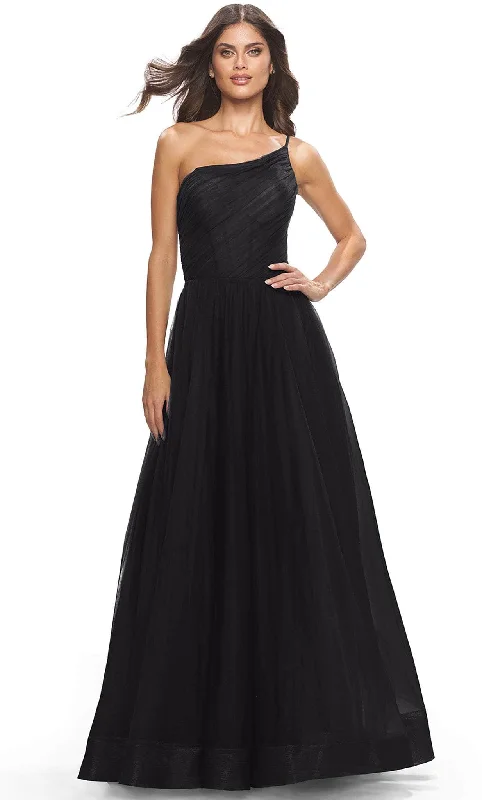 La Femme 31069 - Asymmetrical Dress