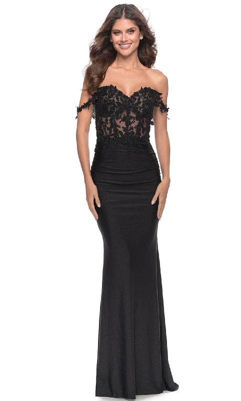 La Femme 31314 - Off Shoulder Gown