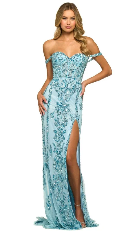 Sherri Hill 55445 - Sweetheart Off-Shoulder Evening Gown